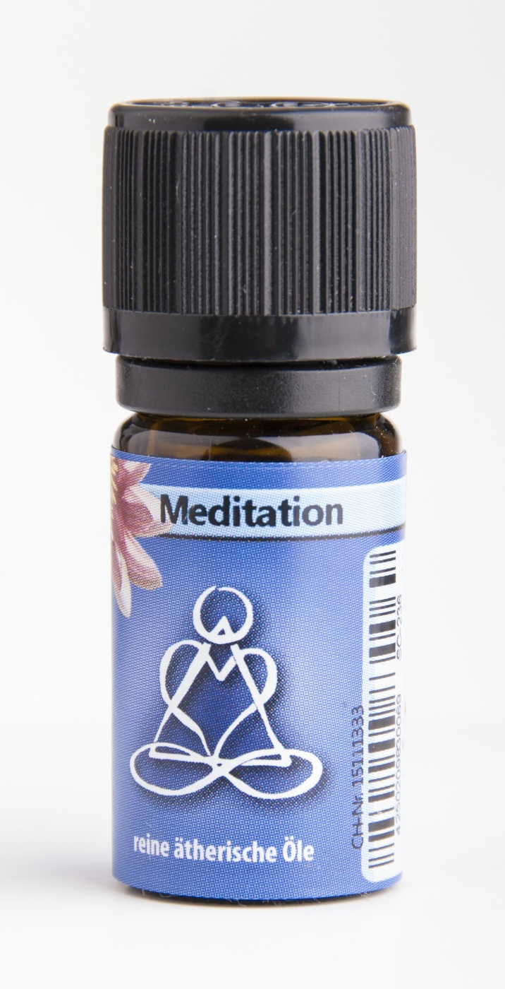 Meditation - Eteriska oljor, blandning, 5 ml